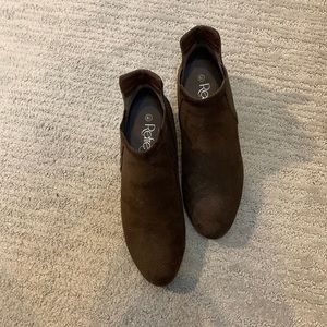 Refresh Brown Ankle Boots Size 8.5